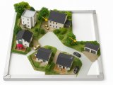 Grundstück-Musterplan