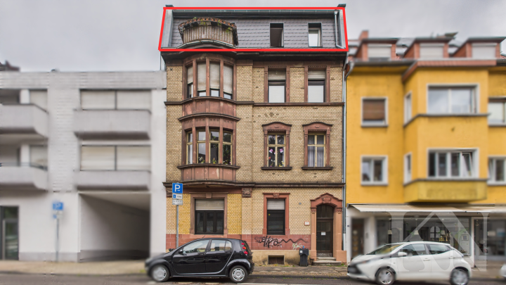 Stilvolle Eigentumswohnung mit Altbau-Charme und zwei Balkonen in Saarbrücken-St. Arnual