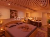 Massageraum mit Ambiente-Beleuchtung