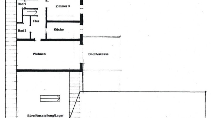 Zweifamilienhaus mit Gewerbeanteil: Halle, Werkstatt, Garagen, über 800m² Gesamtfläche