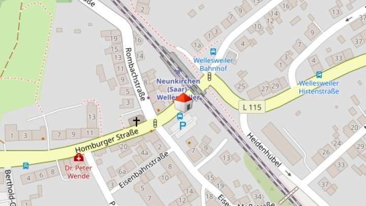 Baugrundstück in zentraler Lage von Neunkirchen-Wellesweiler