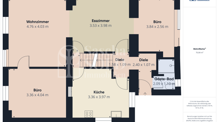 Modernisiertes, familienfreundliches Reihenendhaus mit 7Zimmer in Bildstock mit Garten & Garage