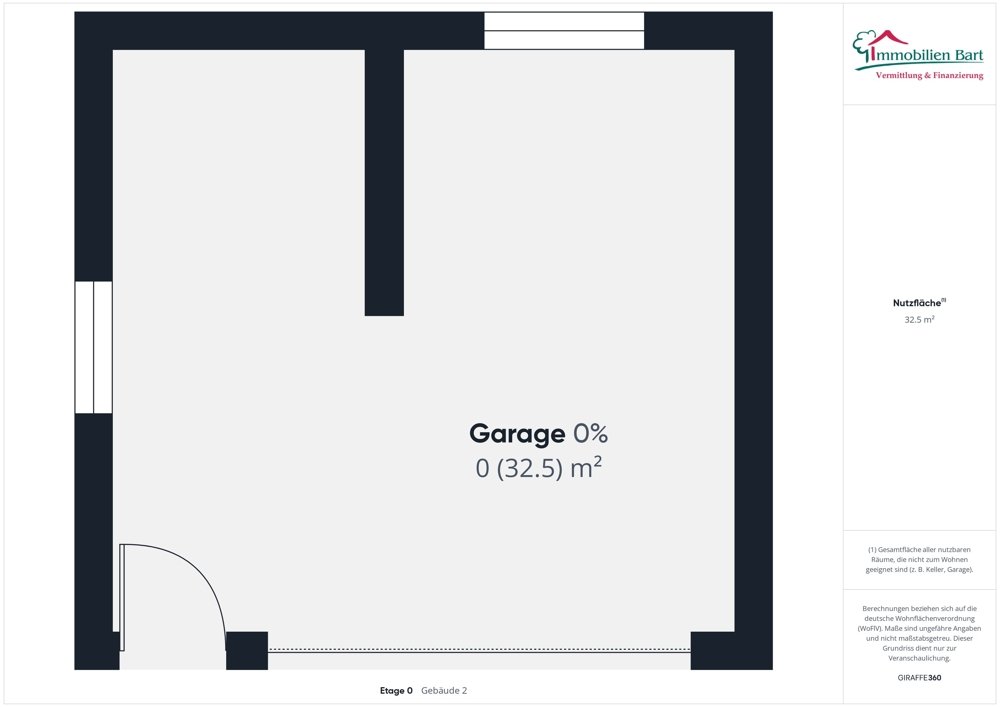 Grundriss Garage