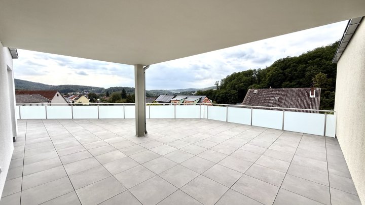 Barrierefreies Penthouse mit einmaliger Dachterrasse in zentraler Lage von Siersburg zu verkaufen
