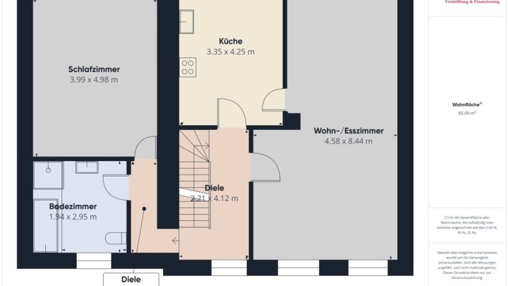 15 MIN. BIS L-REMICH: WOHNHAUS MIT ELW + GROSSER GARAGE