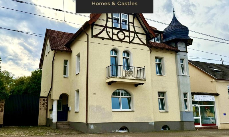 Schicke Stadtvilla in Riegelsberg auf 340m² Wohnfl., 1400m² Grundst. und einer Ladenfläche von 100m²