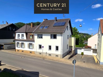 Frontansicht des Hauses 