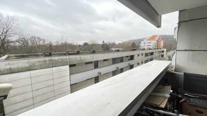 Kleine Wohnung mit Balkon und Stellplatz in Saarbrücken-Güdingen