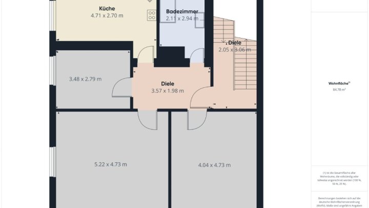 Etagenwohnung in Bexbach zu verkaufen.