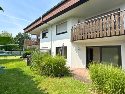 Terrasse mit Garten