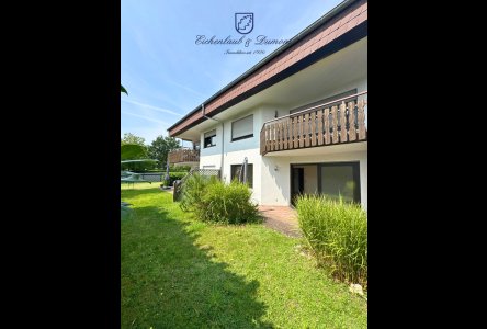 Terrasse mit Garten