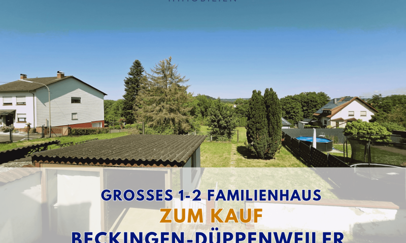 1-2 Familienhaus Haus mit schönem Blick ins Grüne