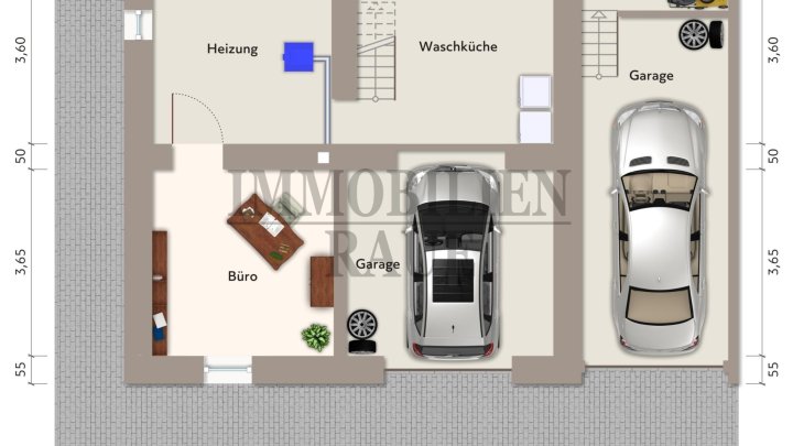 GEPFLEGTES, FREISTEHENDES 1 FAMILIENHAUS MIT GARTEN UND 2 GARAGEN IN SULZBACH - SOFORT FREI