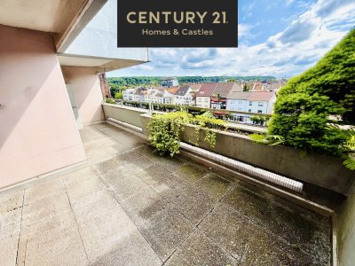 Schöne große Terrasse