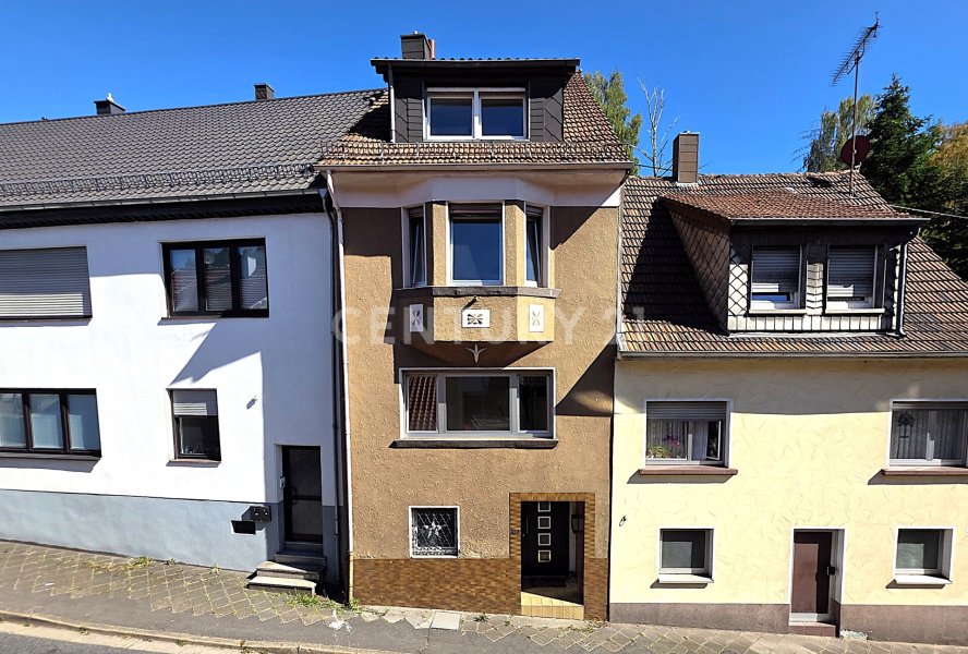 Frontansicht des Hauses 
