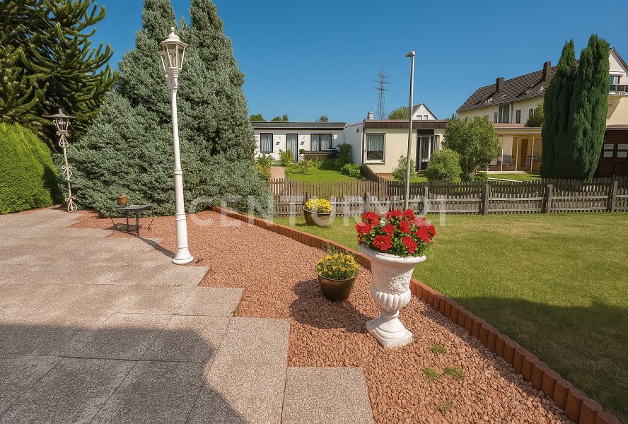 Terrasse mit grossem Potential