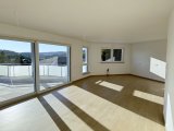 Wohn- und Esszimmer mit offener Küche