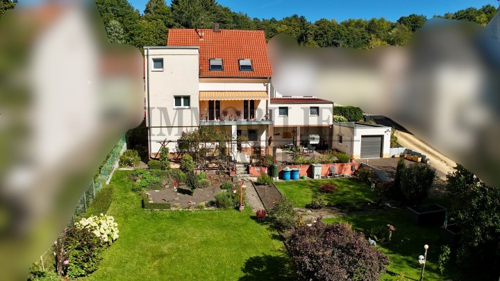 FAMILENFREUNDLICH UND EINZUGSBEREIT - FREIST. 1 FAM.-HAUS MIT GROSSEM GARTEN + 3 GARAGEN IN DUDWEILER