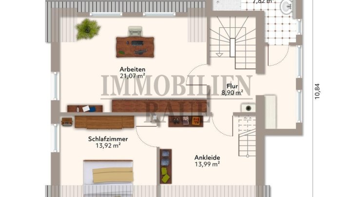 FAMILENFREUNDLICH UND EINZUGSBEREIT - FREIST. 1 FAM.-HAUS MIT GROSSEM GARTEN + 3 GARAGEN IN DUDWEILER