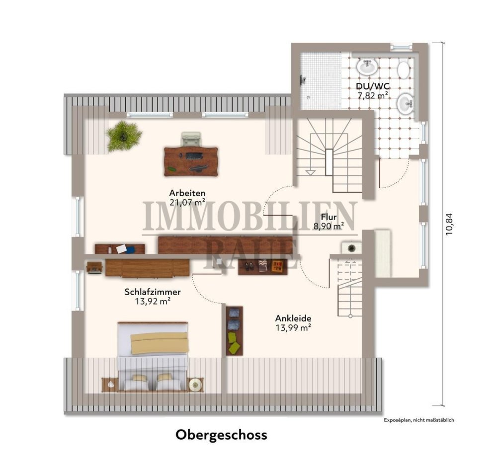 Plan Obergeschoss