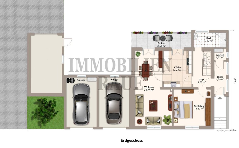 Plan Erdgeschoss