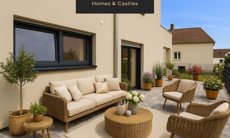 Barrierefreie 3-Zimmer-Küche-Bad-Wohnung mit Terrasse – Erstbezug in Schönenberg-Kübelberg
