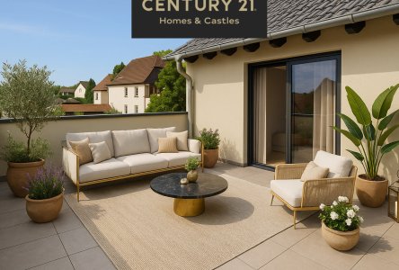Schöner Balkon