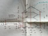 Gebäudeschnitt bemaßt