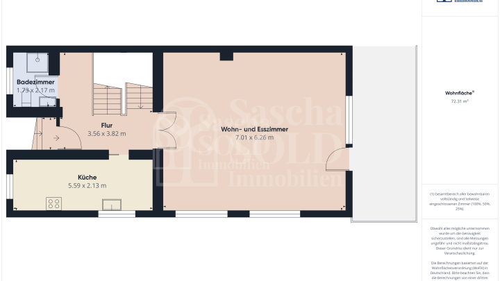 Charmantes Haus – ideal für Singles oder Paare - mit Garten, Terrasse, Balkon und Stellplatz