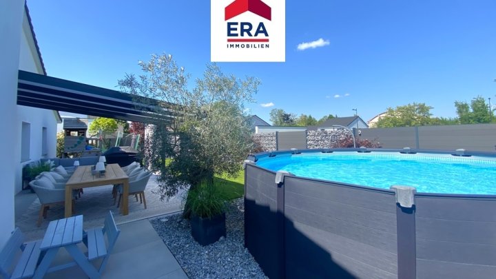 RESERVIERT- BUNGALOW MIT POOL IN RUHIGER LAGE VON FORBACH/FR, NÄHE SAARBRÜCKEN