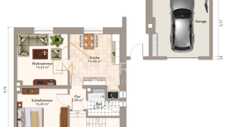 Zweifamilienhaus mit Terrasse und großem Grundstück in Fremersdorf