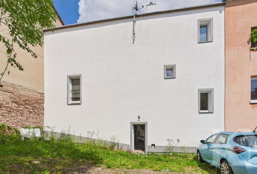 Rückansicht, Innenhof 