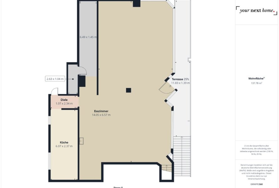 Grundriss Erdgeschoss