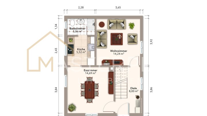 Klein, fein, mein - Ihr gemütliches Zuhause in Schwalbach