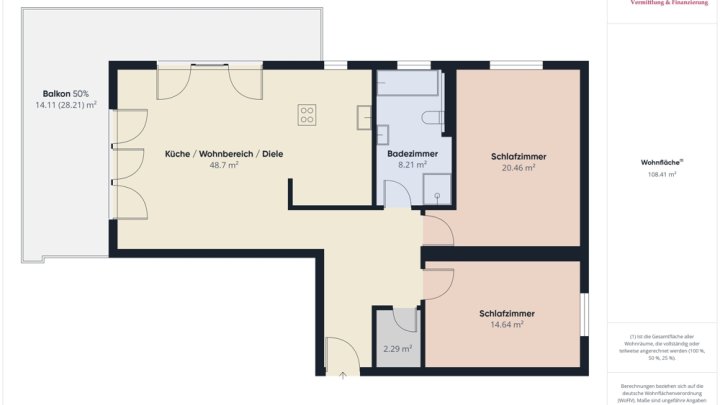 PERL:

TOLLE, HELLE 108 m²  WOHNUNG IN TOP-WOHNLAGE!