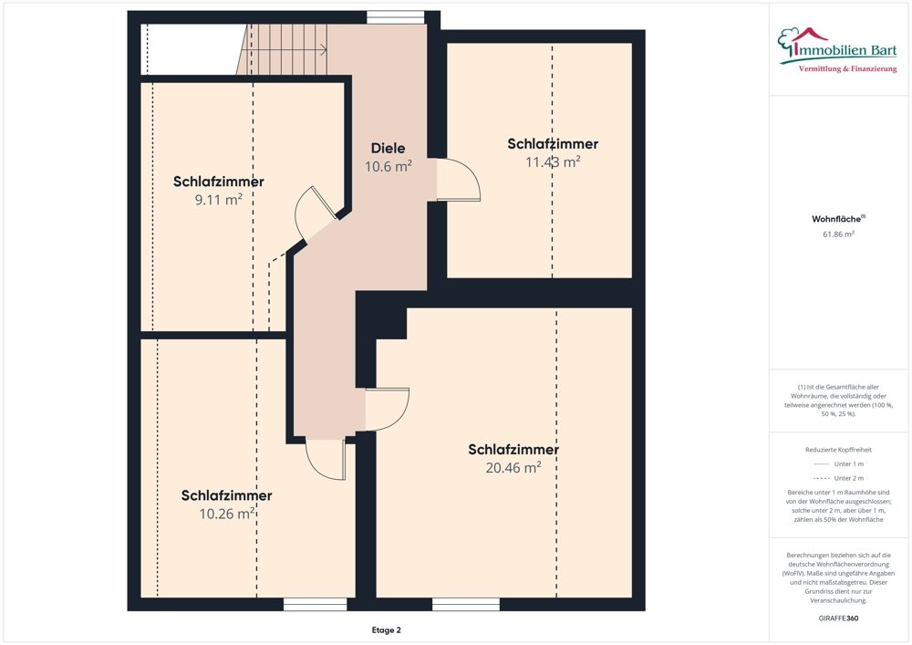 Grundriss Obergeschoss