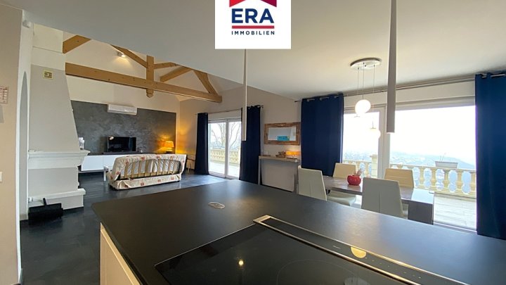 KEINE VERMITTLUNGSGEBÜHREN, EINFAMILIENHAUS MIT PANORAMABLICK IN OETING/FR, NÄHE SAARBRÜCKEN