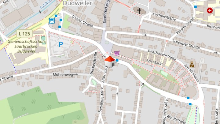 Voll vermietetes Wohn- und Geschäftshaus. Top-Rendite in zentraler Lage von Dudweiler