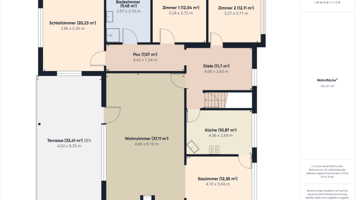 Großzügiges Einfamilienhaus mit Terrasse, Garten und Wohnen auf einer Ebene in Saarlouis-Steinrausch