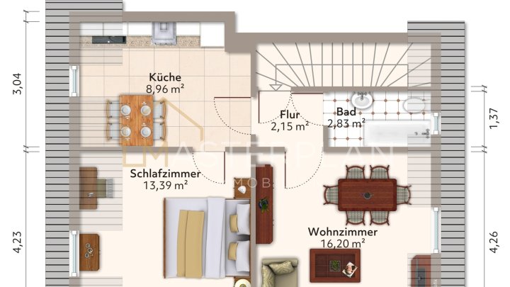 Wohn-und Geschäftshaus (3-Familienhaus möglich)