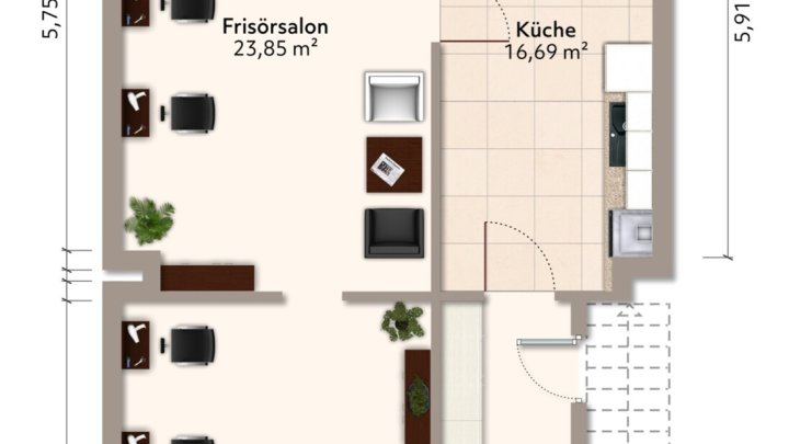 Wohn-und Geschäftshaus (3-Familienhaus möglich)