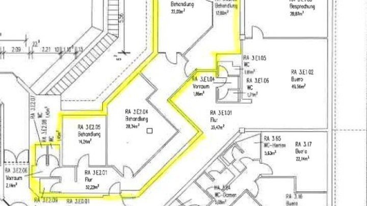 Moderne Büro- oder Praxisräume (51) im Stadtzentrum von Saarlouis - Ihr neuer Arbeitsplatz!
