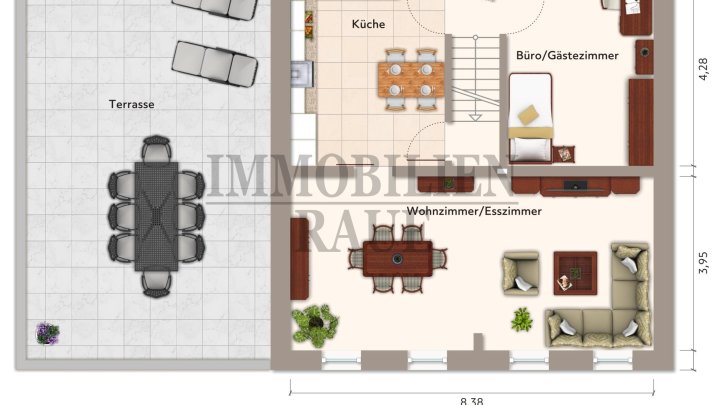 GROSSES 1 FAM.-HAUS MIT POTENZIAL IN RUHIGER LAGE VON SULZBACH MIT GARAGE, TERRASSE UND GARTEN