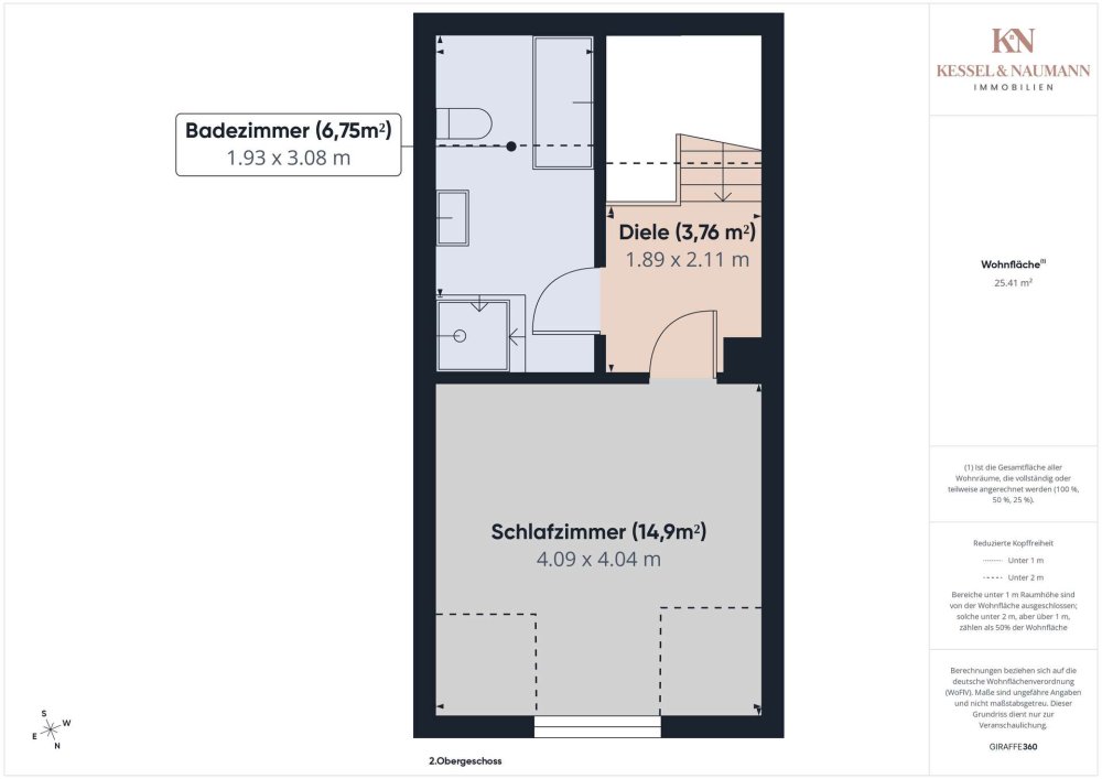 Grundriss Dachgeschoss