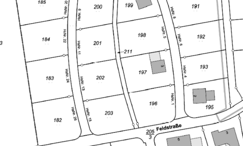 Baugrundstück in Züsch – erschlossen – 831 m² – mit optionaler Projektierung