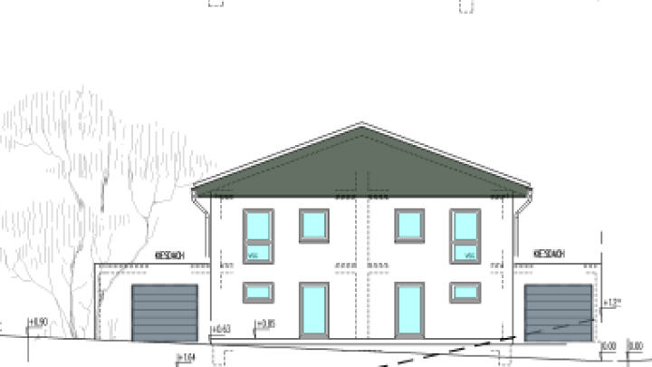 Baugrundstück in Züsch – erschlossen – 831 m² – mit optionaler Projektierung