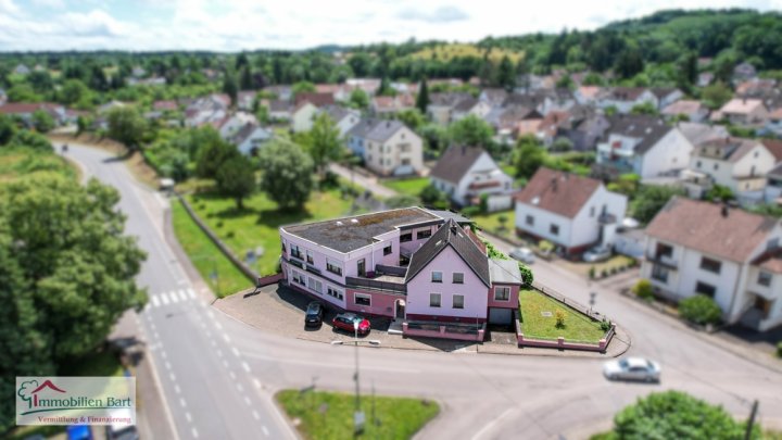 MERZIG: WOHNHAUS MIT GEWERBE IN TOP LAGE