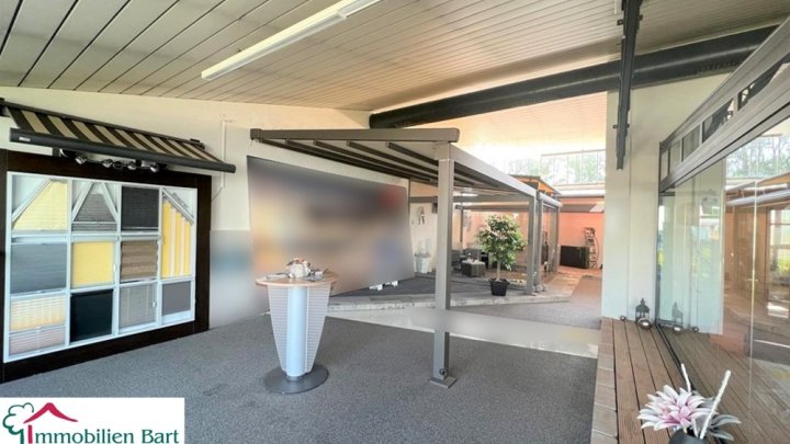 GEWERBE: 375 M² HALLE + BÜRO AUF 30 AR