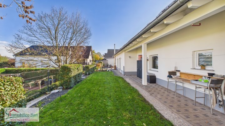 MERZIG-BALLERN: BUNGALOW MIT GARTEN UND GARAGE IN TOP WOHNLAGE!