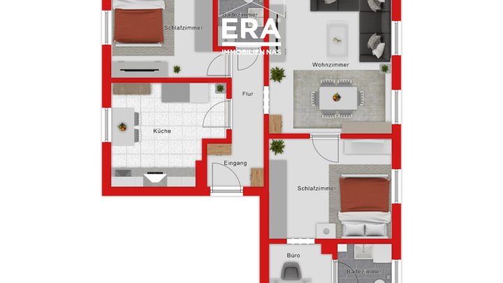 3-ZKB-Wohnung inkl. Stellplatz in Saarbrücken-Fechingen